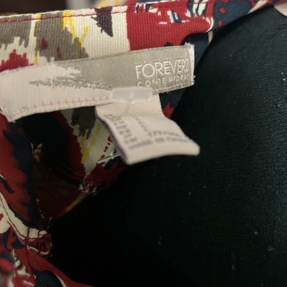 Forever21 Boho 3/4 Sleeve Maxi Dress Size Large - Picture 11 of 13